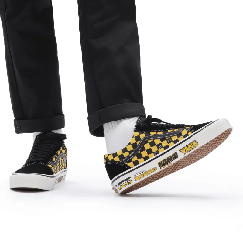 VANS Anaheim Factory Old Skool 36 Dx Geel (VN0A54F397A)