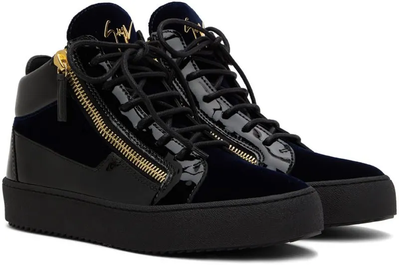 Giuseppe Zanotti Black Kriss Sneakers (RU00061-89521)