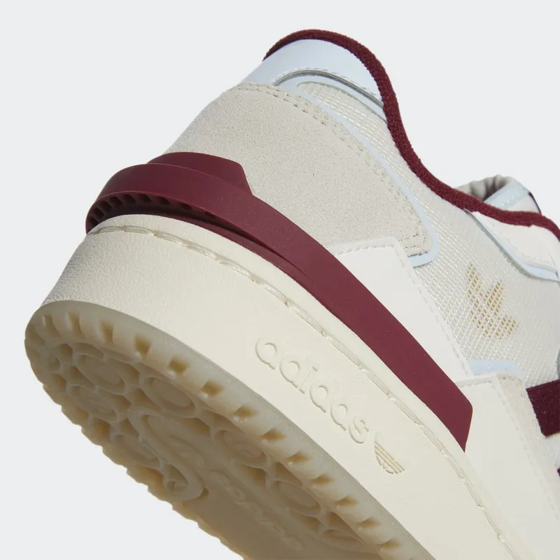 adidas Forum Exhibit Low Off White / Collegiate Burgundy / Cream White (GW4358)