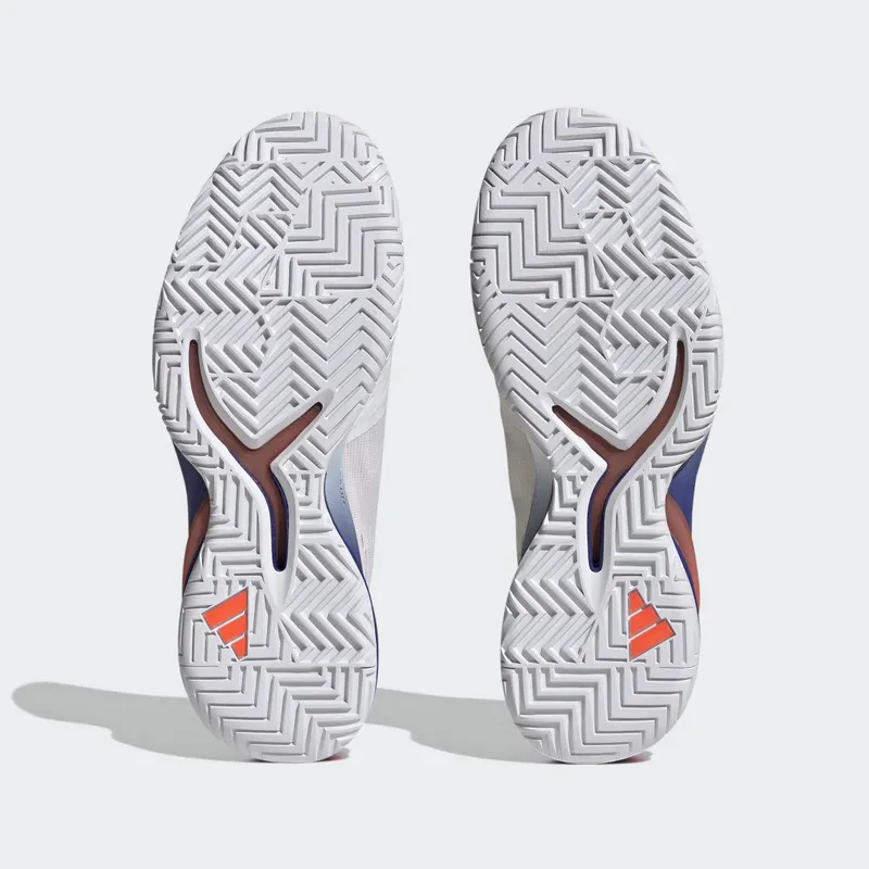 adidas adizero Cybersonic Tennis Cloud White / Core Black / Solar Red (GY9634)