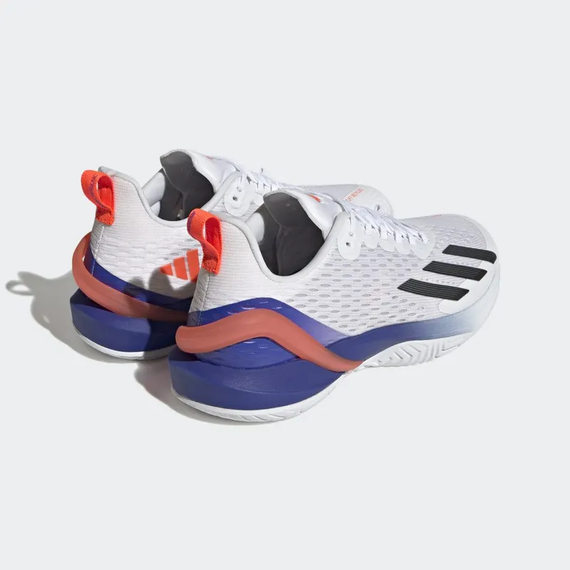 adidas adizero Cybersonic Tennis Cloud White / Core Black / Solar Red (GY9634)