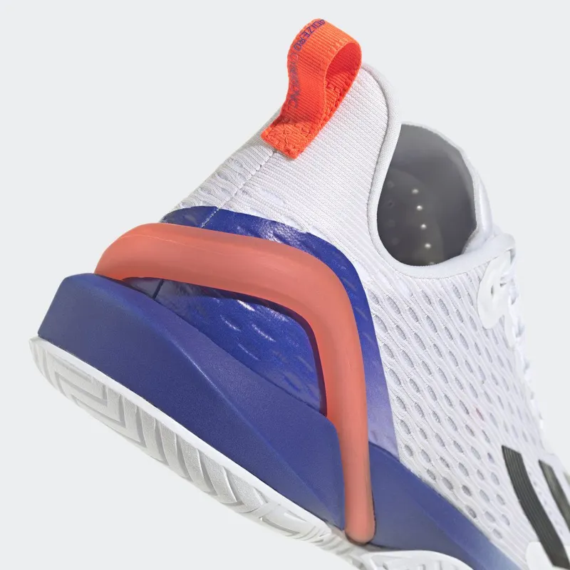 adidas adizero Cybersonic Tennis Cloud White / Core Black / Solar Red (GY9634)
