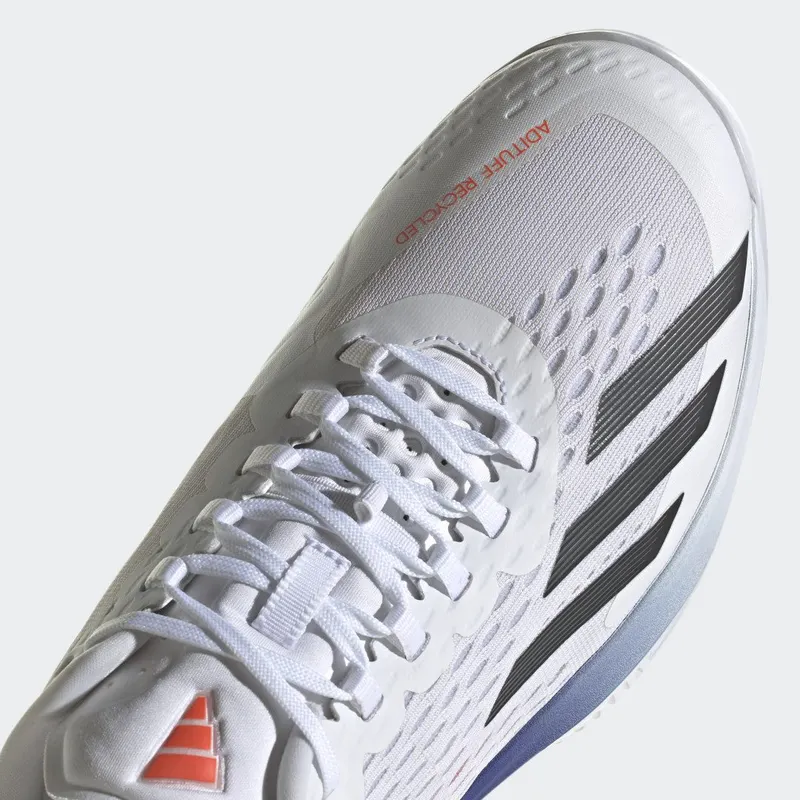 adidas adizero Cybersonic Tennis Cloud White / Core Black / Solar Red (GY9634)