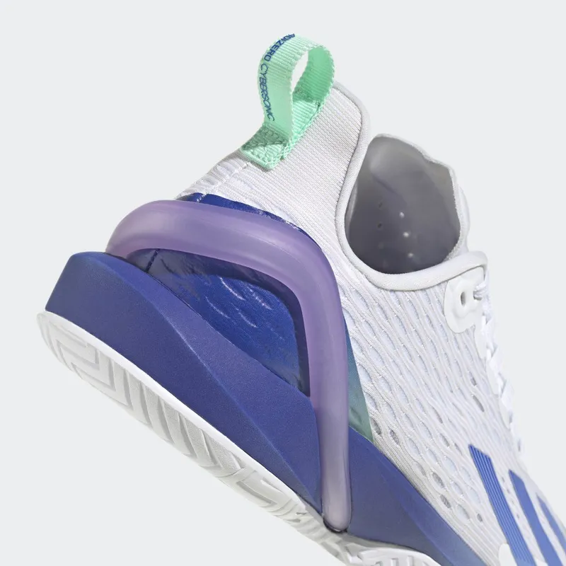 adidas adizero Cybersonic Tennis Cloud White / Blue Fusion / Pulse Mint (GY9640)