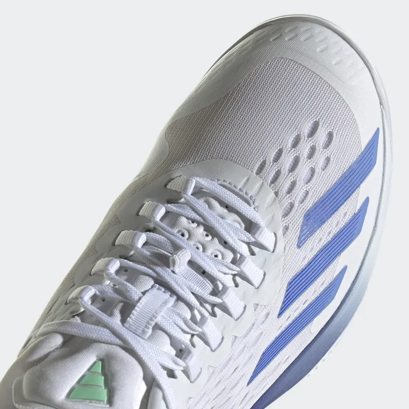 adidas adizero Cybersonic Tennis Cloud White / Blue Fusion / Pulse Mint (GY9640)