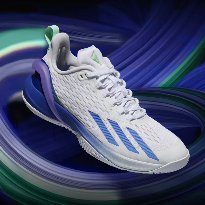 adidas adizero Cybersonic Tennis Cloud White / Blue Fusion / Pulse Mint (GY9640)