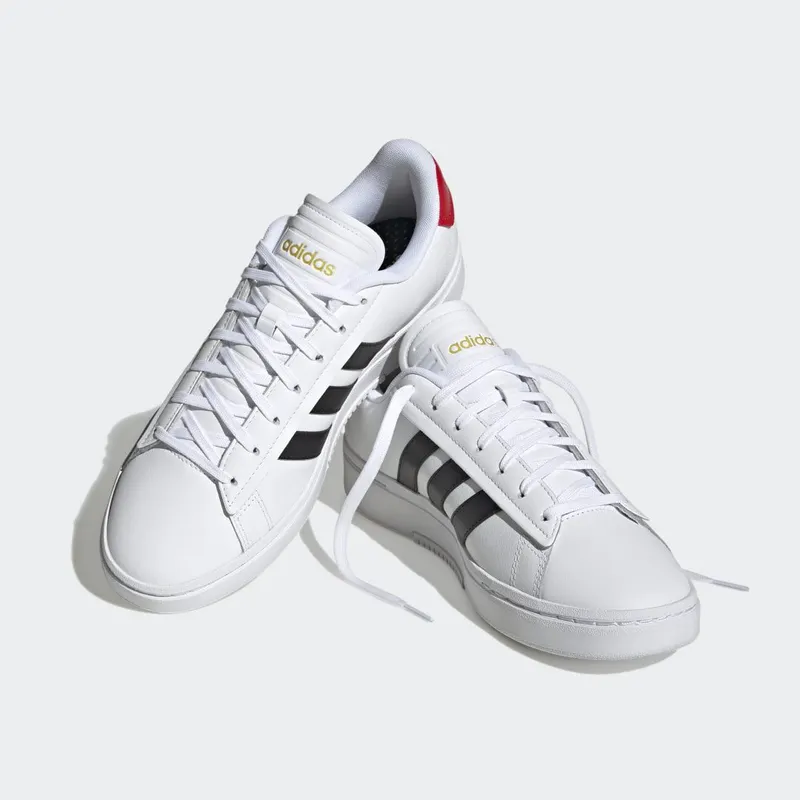 adidas Grand Court Alpha Cloud White / Core Black / Better Scarlet (H06106)