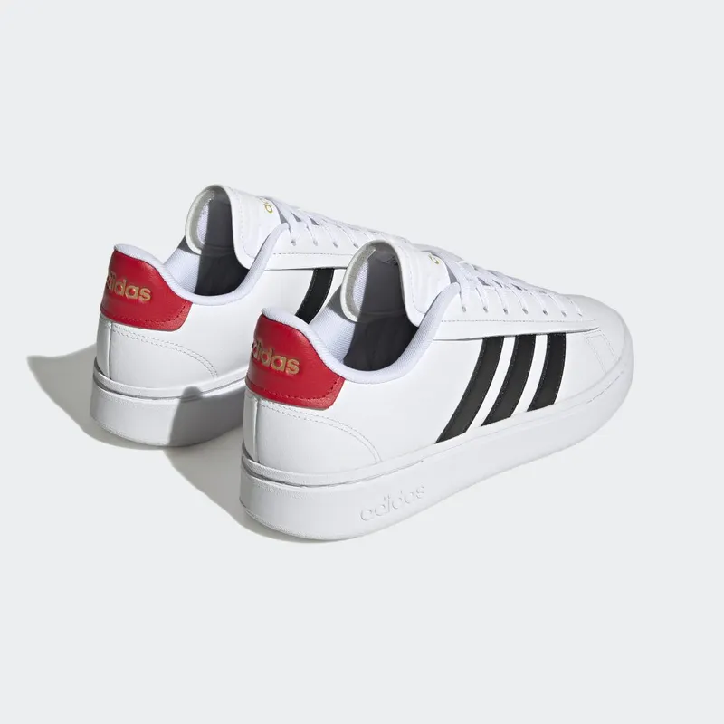 adidas Grand Court Alpha Cloud White / Core Black / Better Scarlet (H06106)