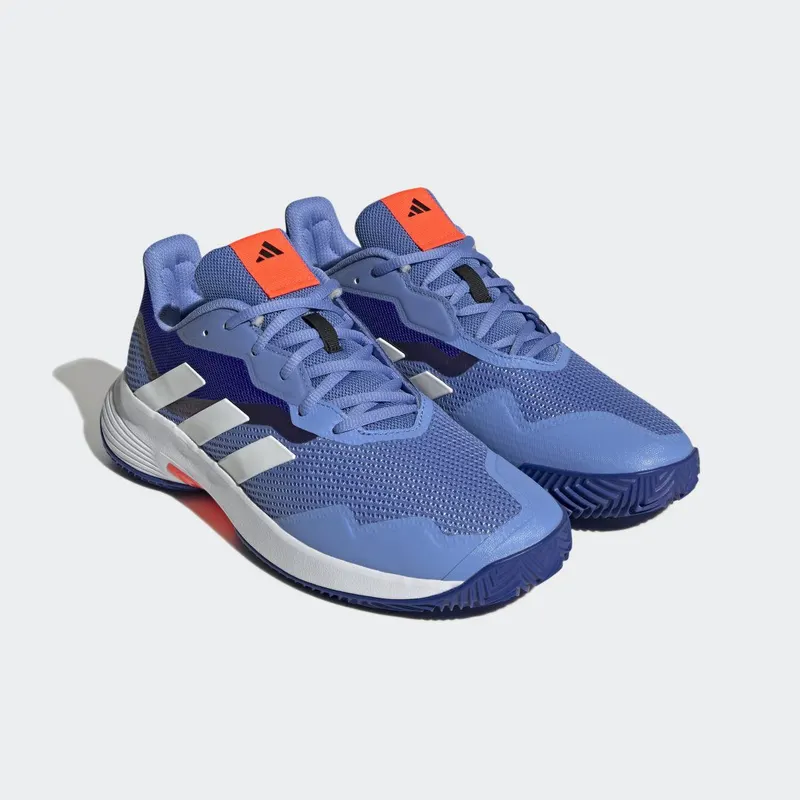adidas CourtJam Control Clay Tennisschoenen Blue Fusion / Cloud White / Lucid Blue (HQ8470)