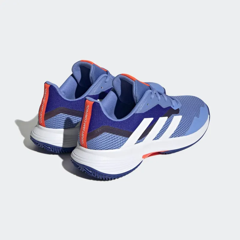 adidas CourtJam Control Clay Tennisschoenen Blue Fusion / Cloud White / Lucid Blue (HQ8470)