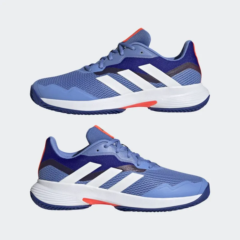 adidas CourtJam Control Clay Tennisschoenen Blue Fusion / Cloud White / Lucid Blue (HQ8470)
