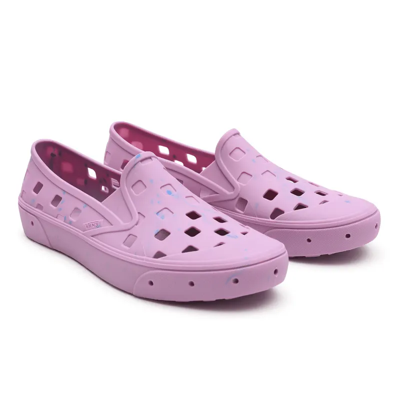 VANS Vans X Chris Johanson Slip-on Trk Roze (VN0A5HF850I)