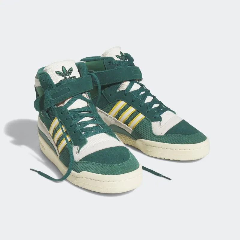 adidas Forum 84 Hi Collegiate Green / Cream White / Bold Gold (FZ6301)