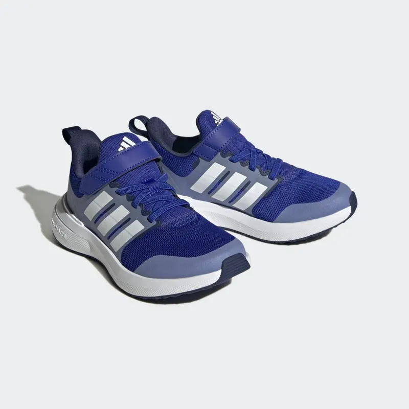 adidas Fortarun 2.0 Cloudfoam Sport Running met Elastische Veters en Klittenband Lucid Blue / Cloud White / Blue Fusion (HP5452)