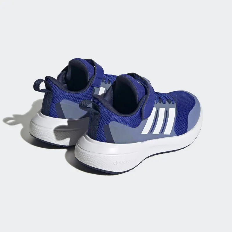 adidas Fortarun 2.0 Cloudfoam Sport Running met Elastische Veters en Klittenband Lucid Blue / Cloud White / Blue Fusion (HP5452)
