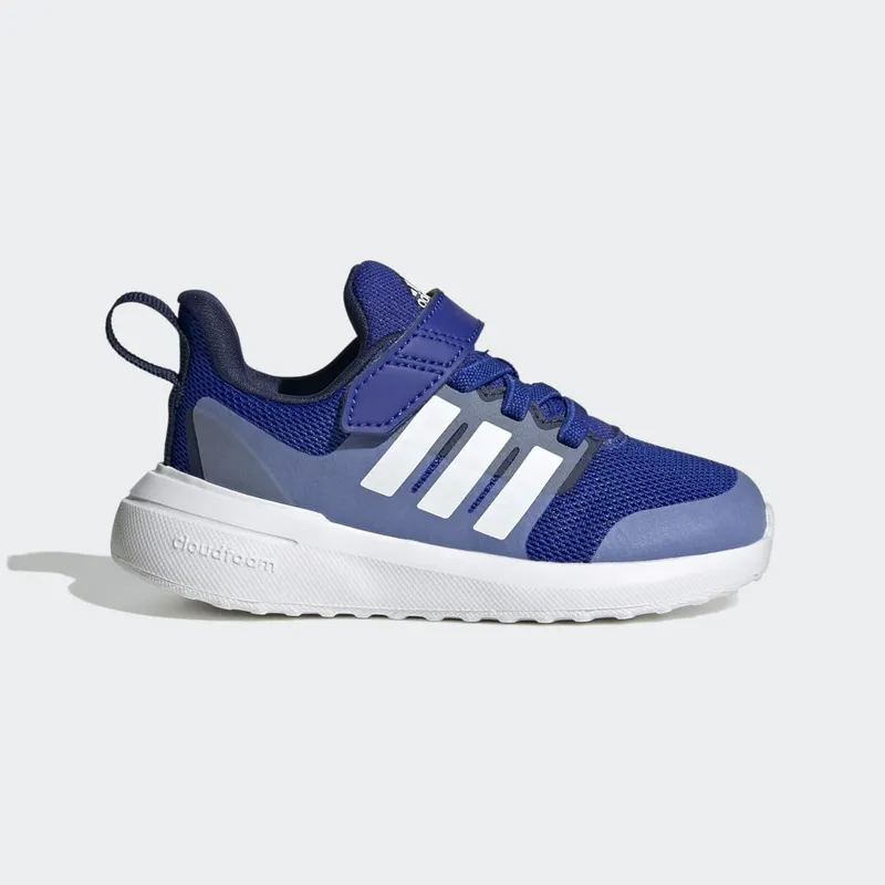 adidas Fortarun 2.0 Cloudfoam Sport Running met Elastische Veters en Klittenband Lucid Blue / Cloud White / Blue Fusion (HP5455)