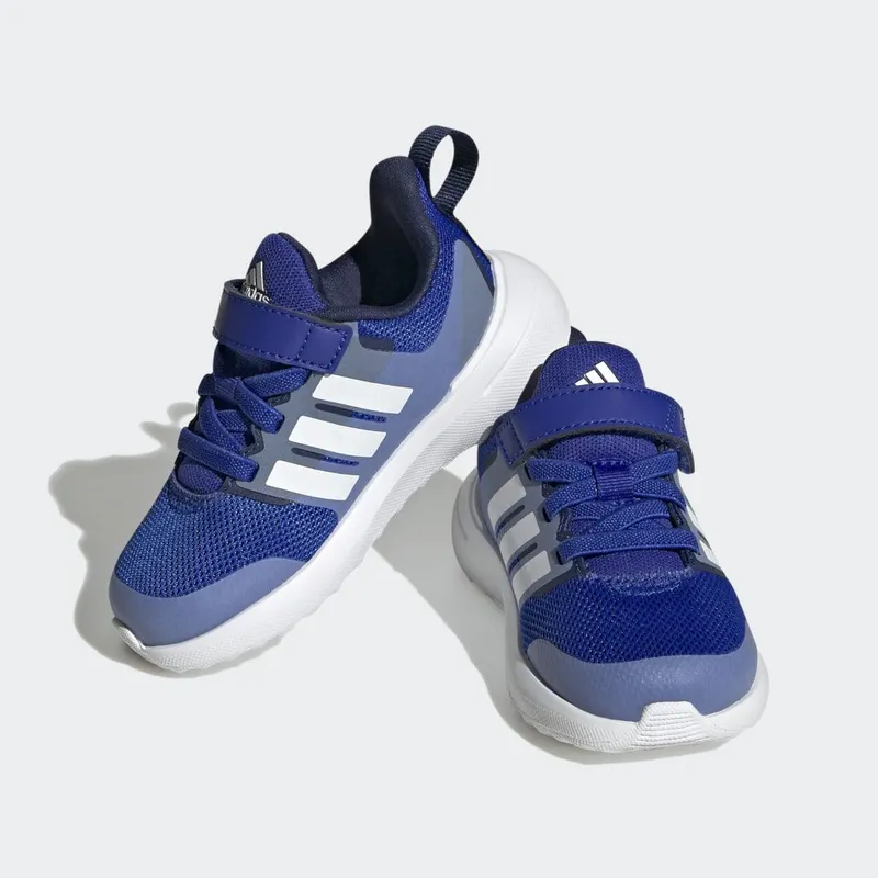 adidas Fortarun 2.0 Cloudfoam Sport Running met Elastische Veters en Klittenband Lucid Blue / Cloud White / Blue Fusion (HP5455)