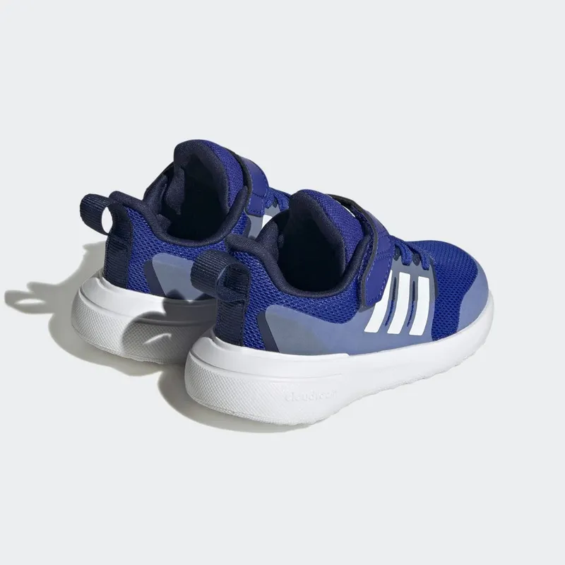 adidas Fortarun 2.0 Cloudfoam Sport Running met Elastische Veters en Klittenband Lucid Blue / Cloud White / Blue Fusion (HP5455)