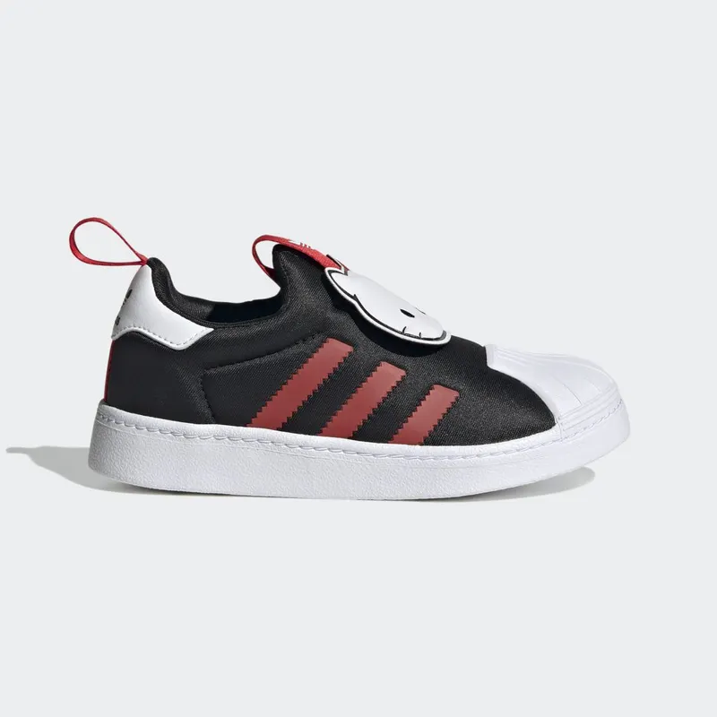 adidas Superstar 360 Core Black / Vivid Red / Cloud White (HQ4093)