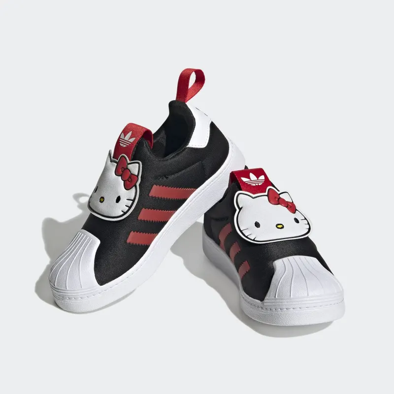adidas Superstar 360 Core Black / Vivid Red / Cloud White (HQ4093)