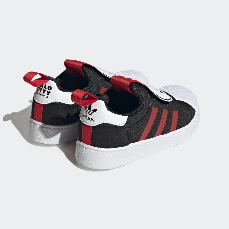 adidas Superstar 360 Core Black / Vivid Red / Cloud White (HQ4093)