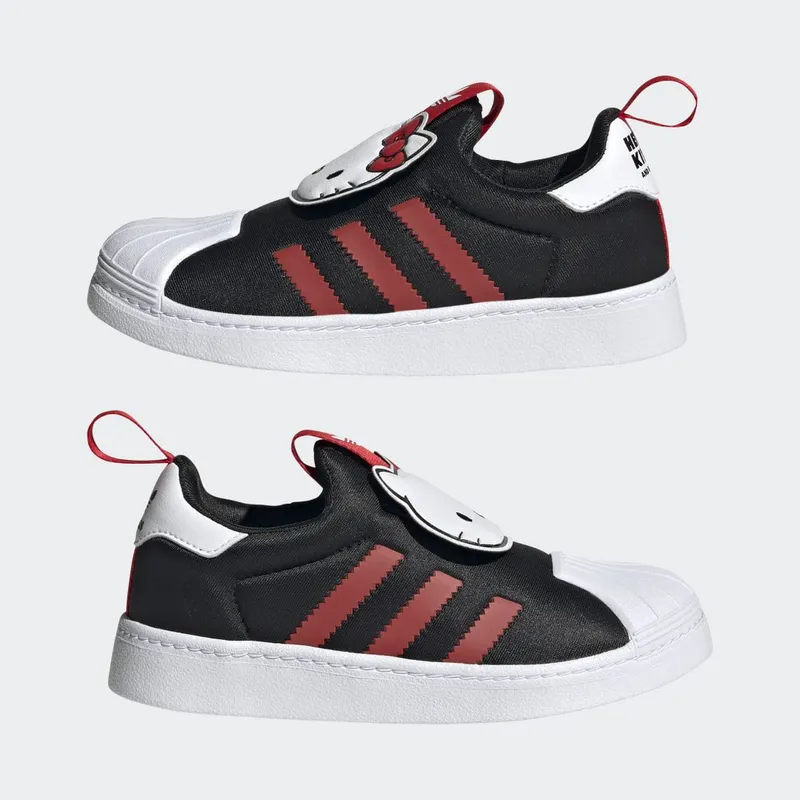 adidas Superstar 360 Core Black / Vivid Red / Cloud White (HQ4093)