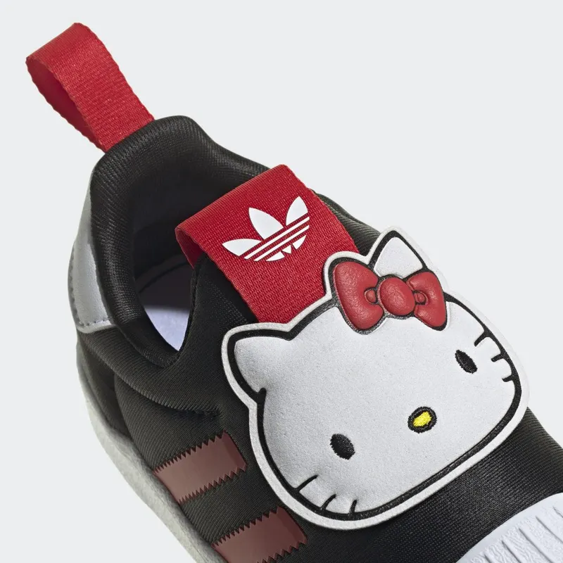 adidas Superstar 360 Core Black / Vivid Red / Cloud White (HQ4093)