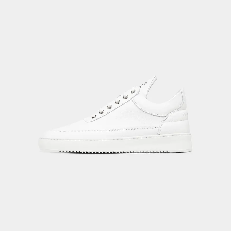 Filling Pieces Low Top Ripple Crumbs All White