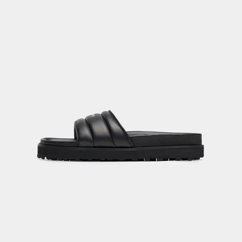 Filling Pieces Lux Slippers All Black