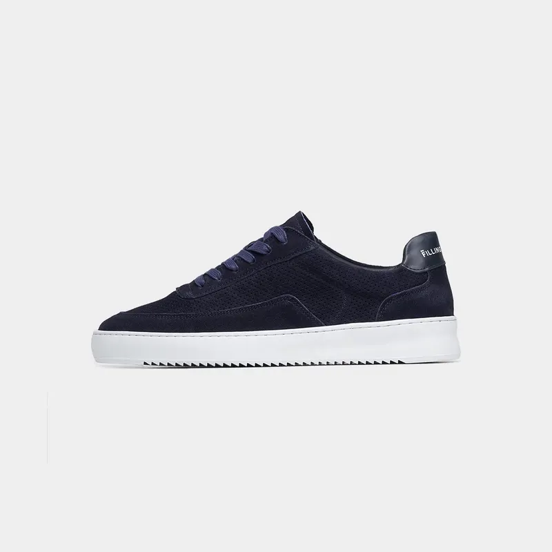 Filling Pieces Mondo Perforated Organic Navy