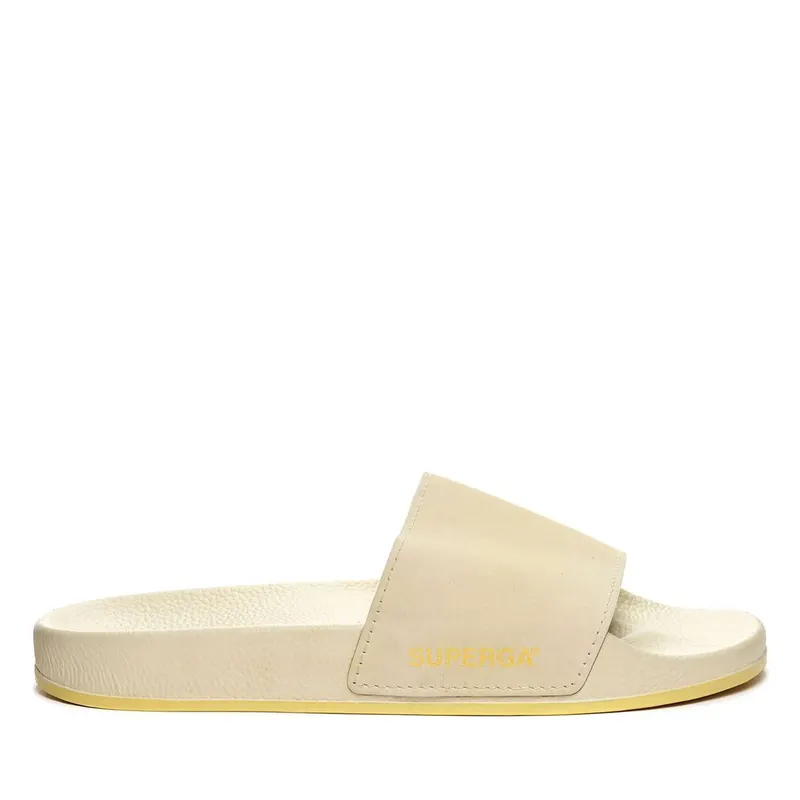 Superga 1908 Butter Soft Slides Beige Lt Sand / Beige Gome (S30312)
