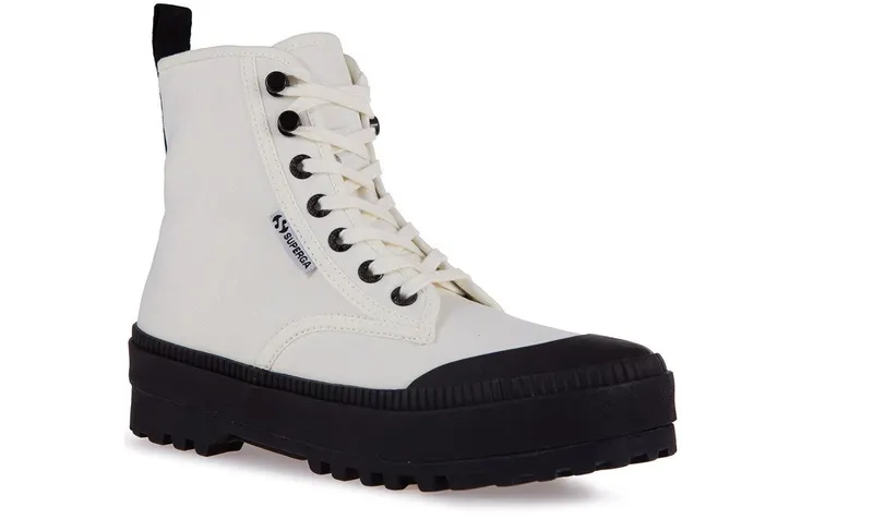 Superga 2348 Alpina Nylon Trek White Avorio (S28689)