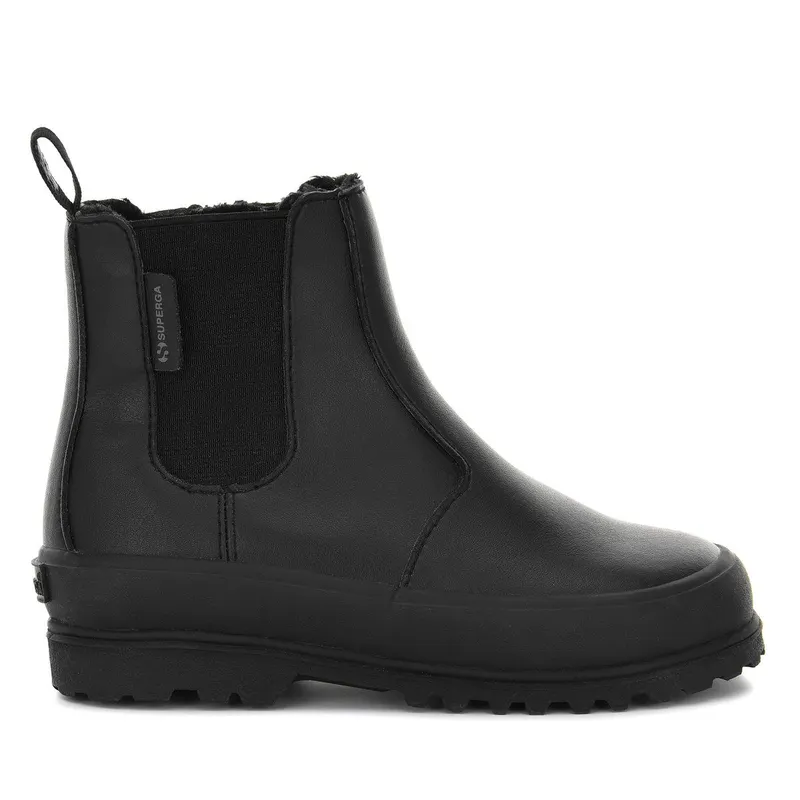 Superga 2666 Kids Vegan Boot Total Black (S29521)