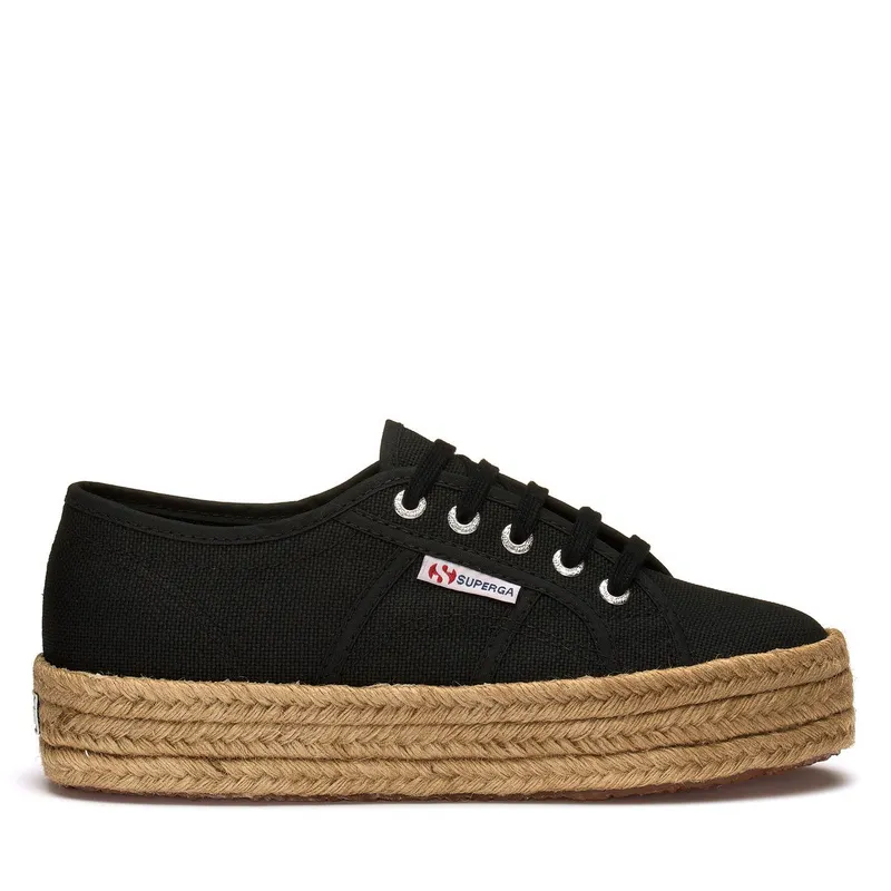 Superga 2730 Cotrope Black (S30247)