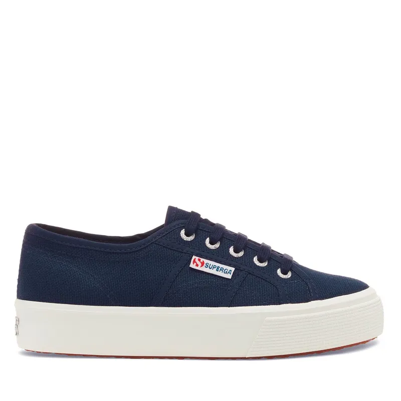 Superga 2730 Mid Platform Navy / F White (S31817)
