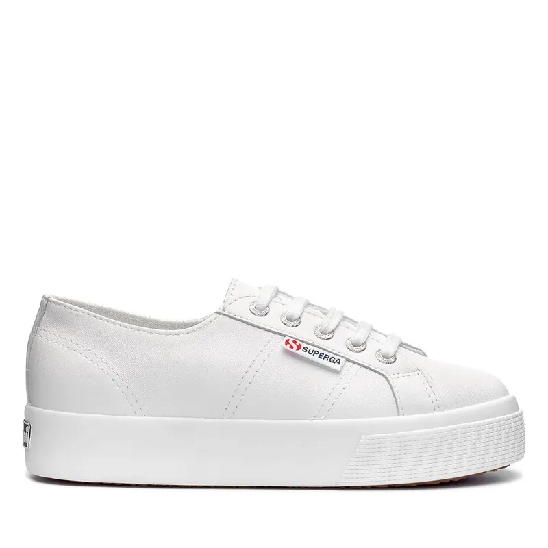 Superga 2730 Nappa Lea Optical White (S29813)