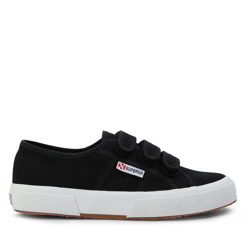 Superga 2750 Cotstrap Black / F White (S30231)