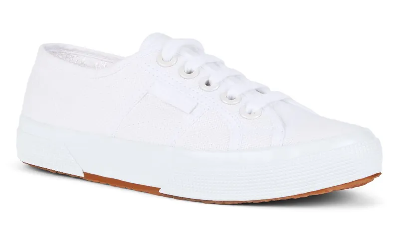 Superga 2750 Cotu Big Eyelets White White Irid (S26424)