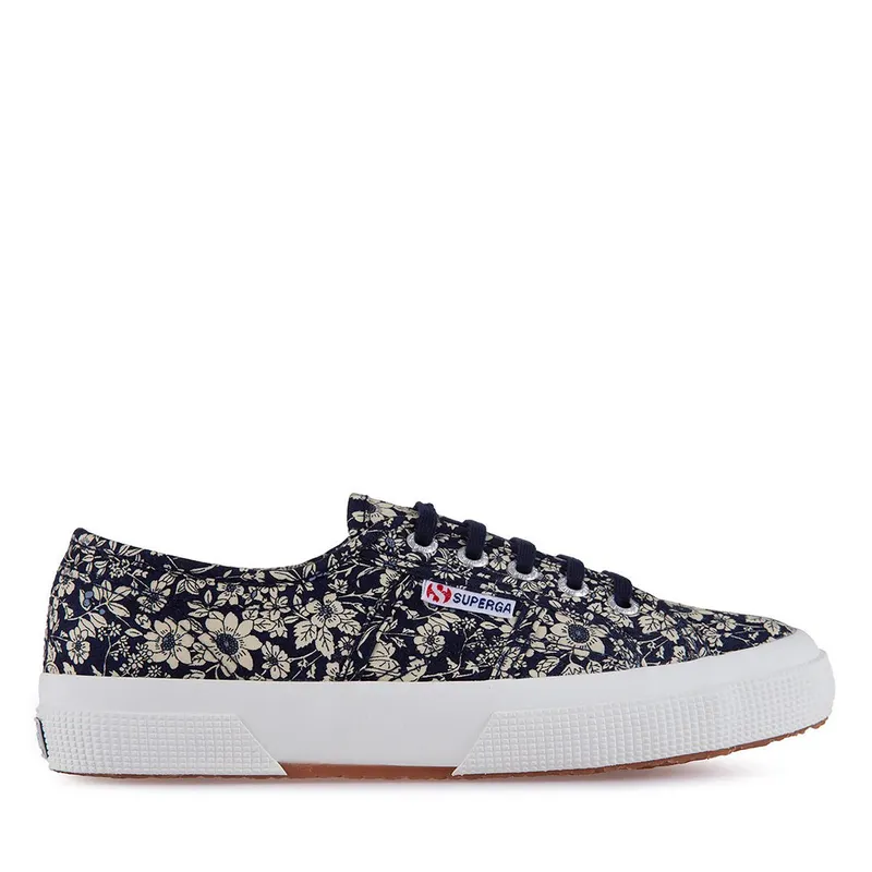 Superga 2750 Flower Print Dk Blue / F Avorio (S31254)