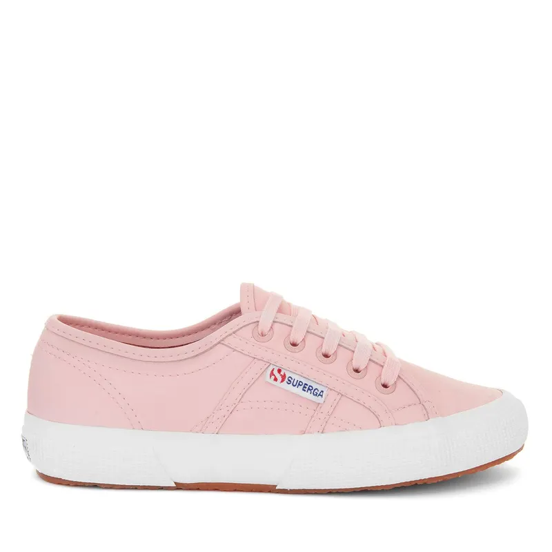 Superga 2750 Vegan Leather Pink / White Avorio (S30365)