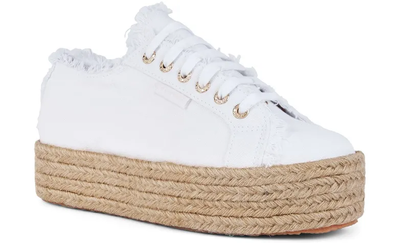 Superga 2790 Fringed Cotton Rope White (S28232)