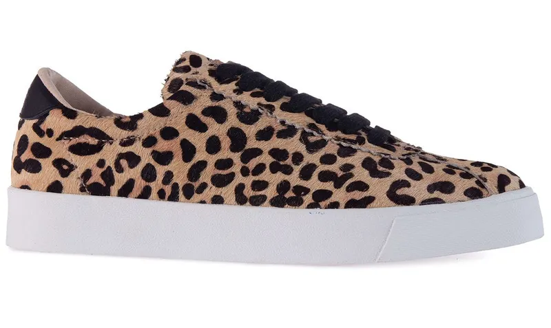Superga 2843 Club S Calfhair Beige Leopard (S27794)