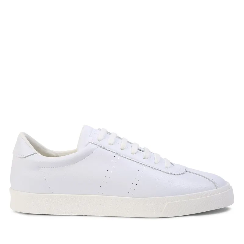 Superga 2843 Club S Vegan Leather White / White Avorio (S30554)