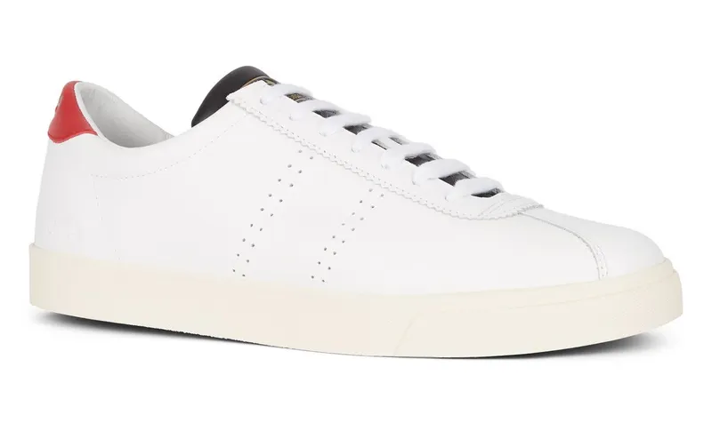 Superga 2843 Superga Sport Club S White Red Flame (S27196)