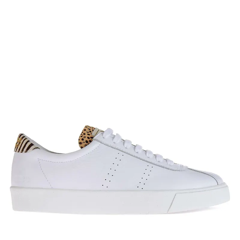 Superga 2843 Superga Sport Club S Ponyhair White Zebra Dalmation (S27124)