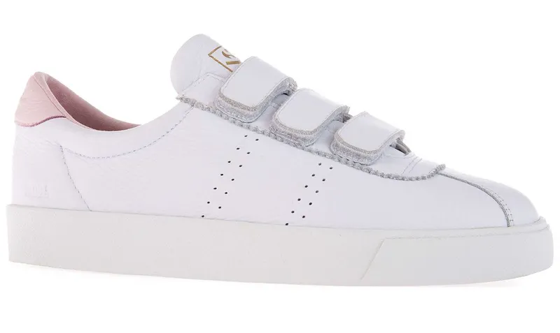 Superga 2870 Superga Sport Club S Strap White Pink Lt (S27202)