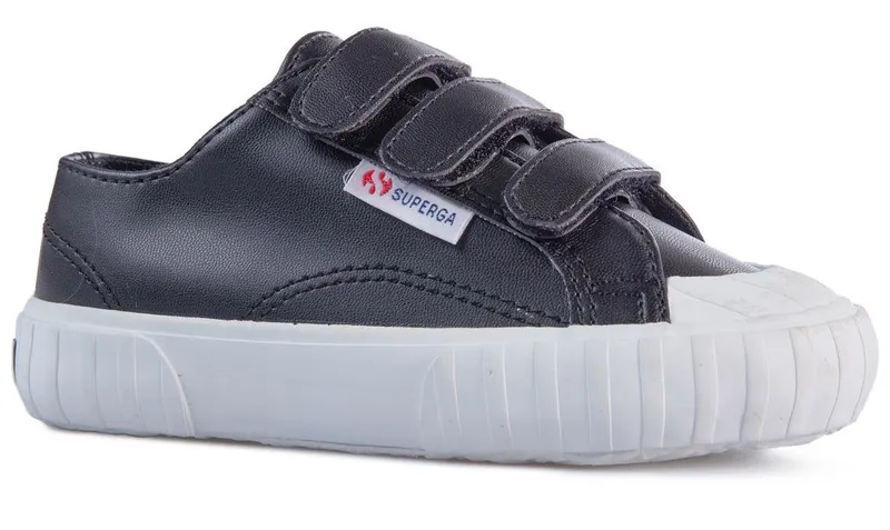 Superga 2980 Synthetic Leather Black (S27442)