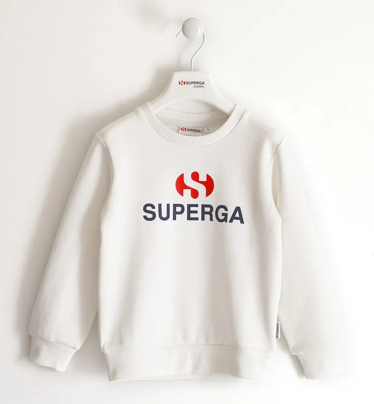 Superga Superga Kids Sweatshirt White (S29884)