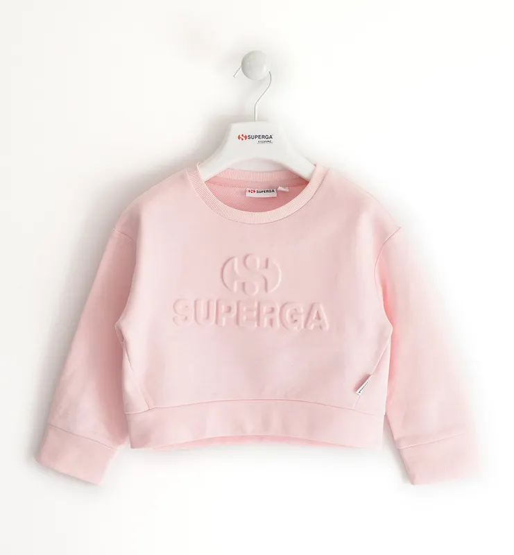 Superga Superga Kids Sweatshirt Pink (S30020)