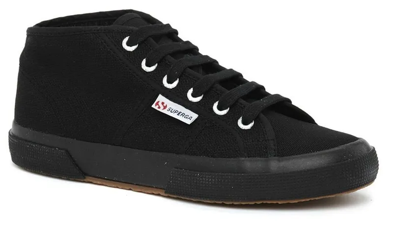 Superga 2754 Cotu Midtop Full Black (S2152)